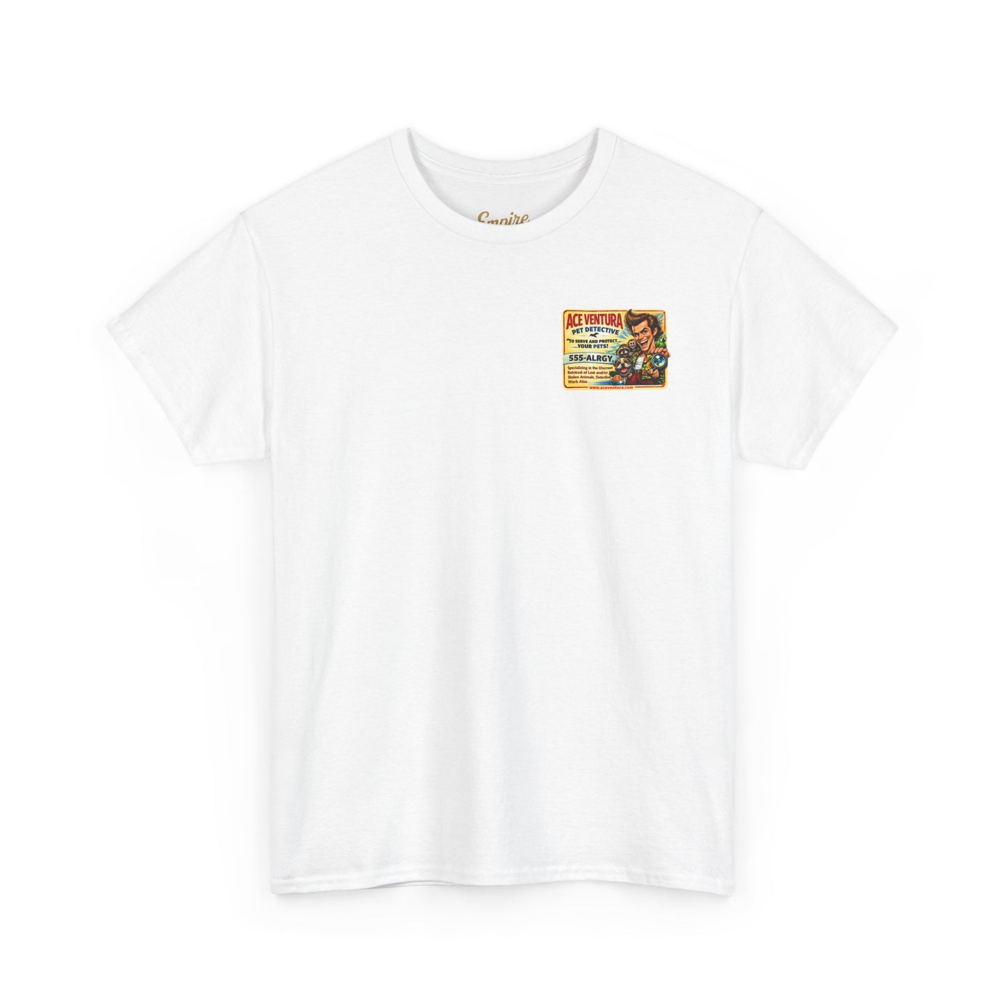 Ace Ventura Pet Detective T-Shirt – Retro 90s Comedy Movie Graphic Tee
