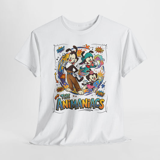 Animaniacs Cartoon Graphic Tee — 'The Animaniacs' Retro Character Shirt