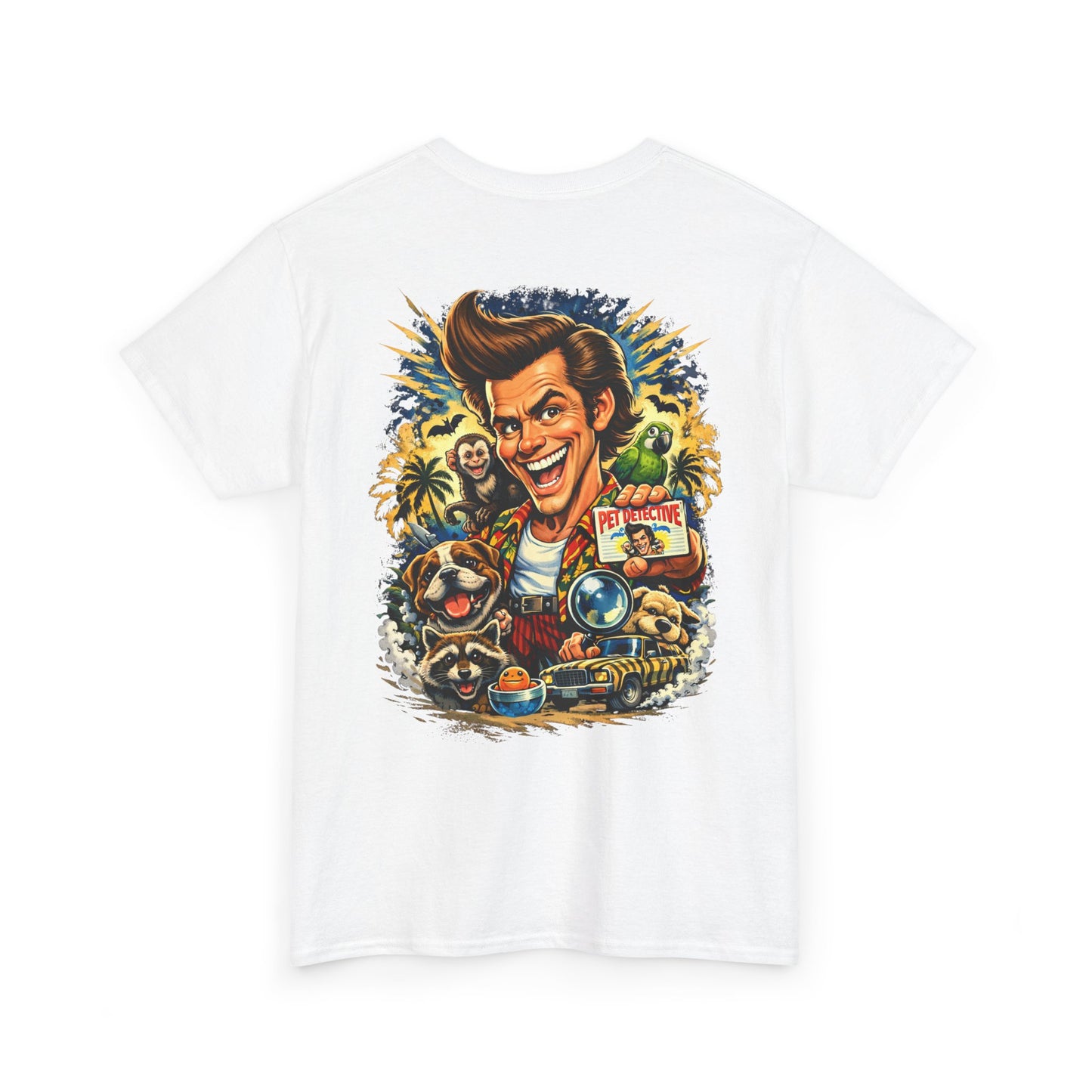 Ace Ventura Pet Detective T-Shirt – Retro 90s Comedy Movie Graphic Tee