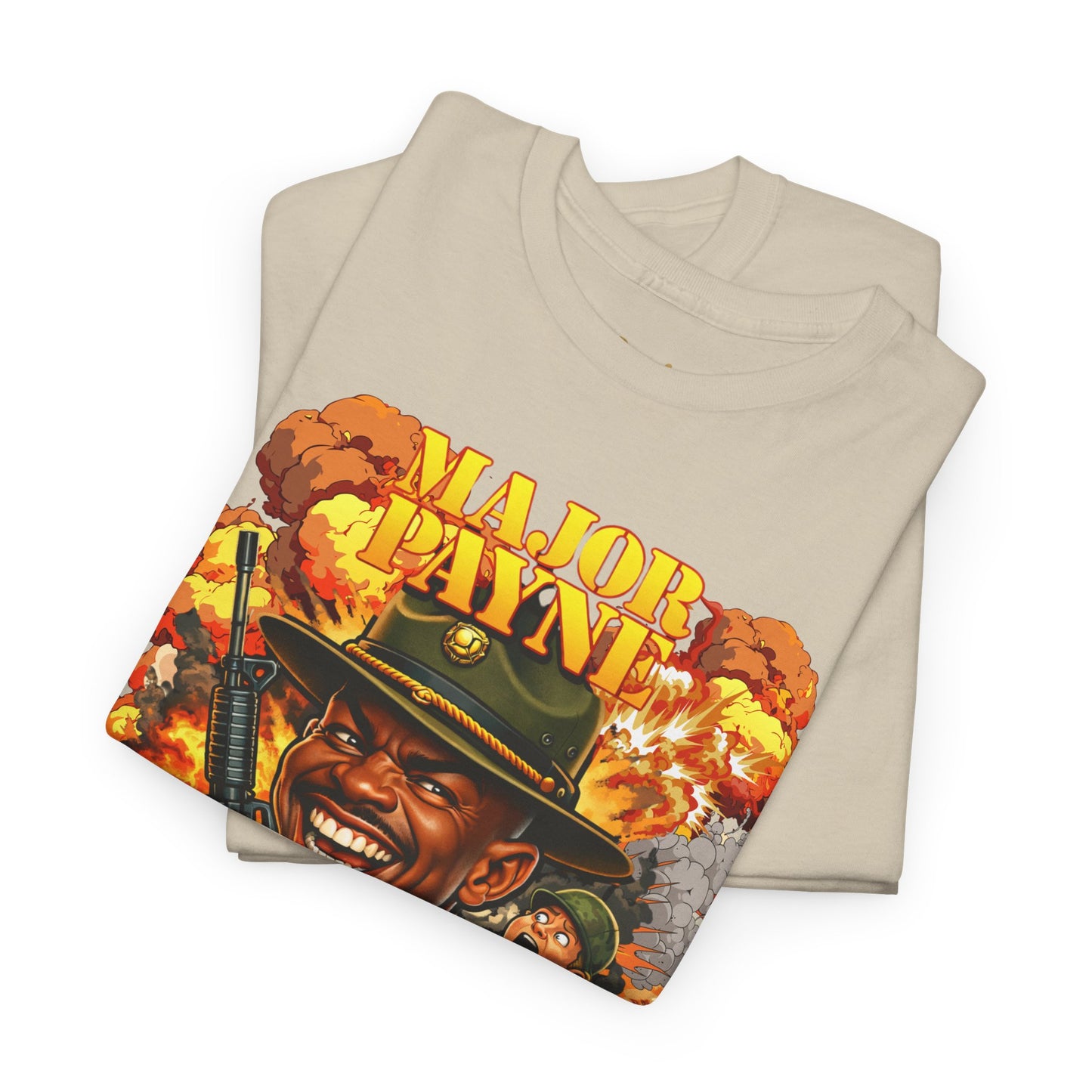 Major Payne Graphic Tee — Vintage Military Comedy Movie Shirt