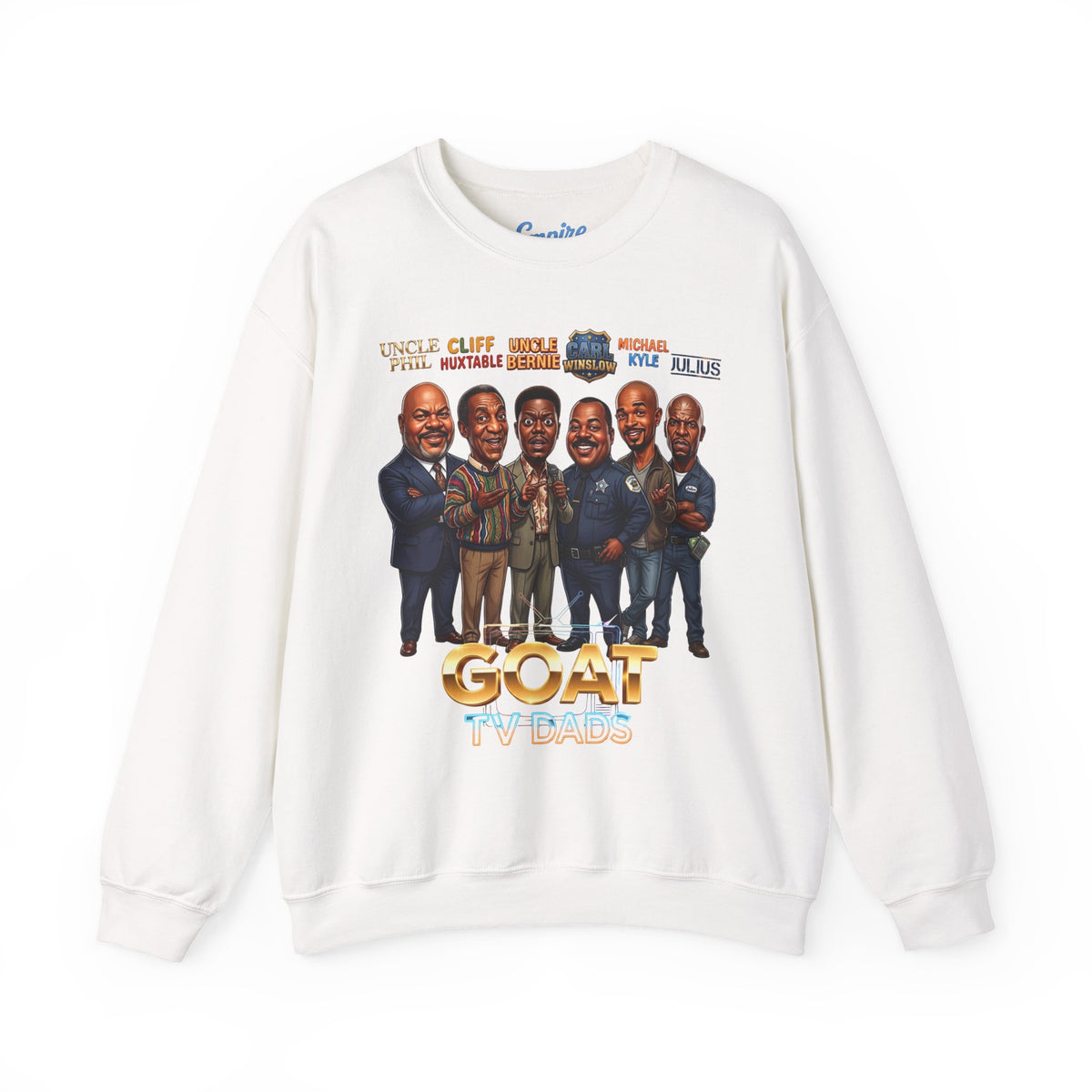 GOAT TV Dads Legends Crewneck Sweatshirt