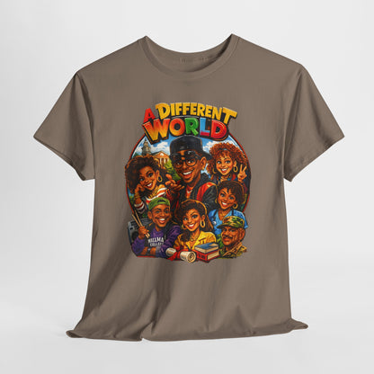 A Different World Cast Graphic Tee — Nostalgic 90s TV Shirt