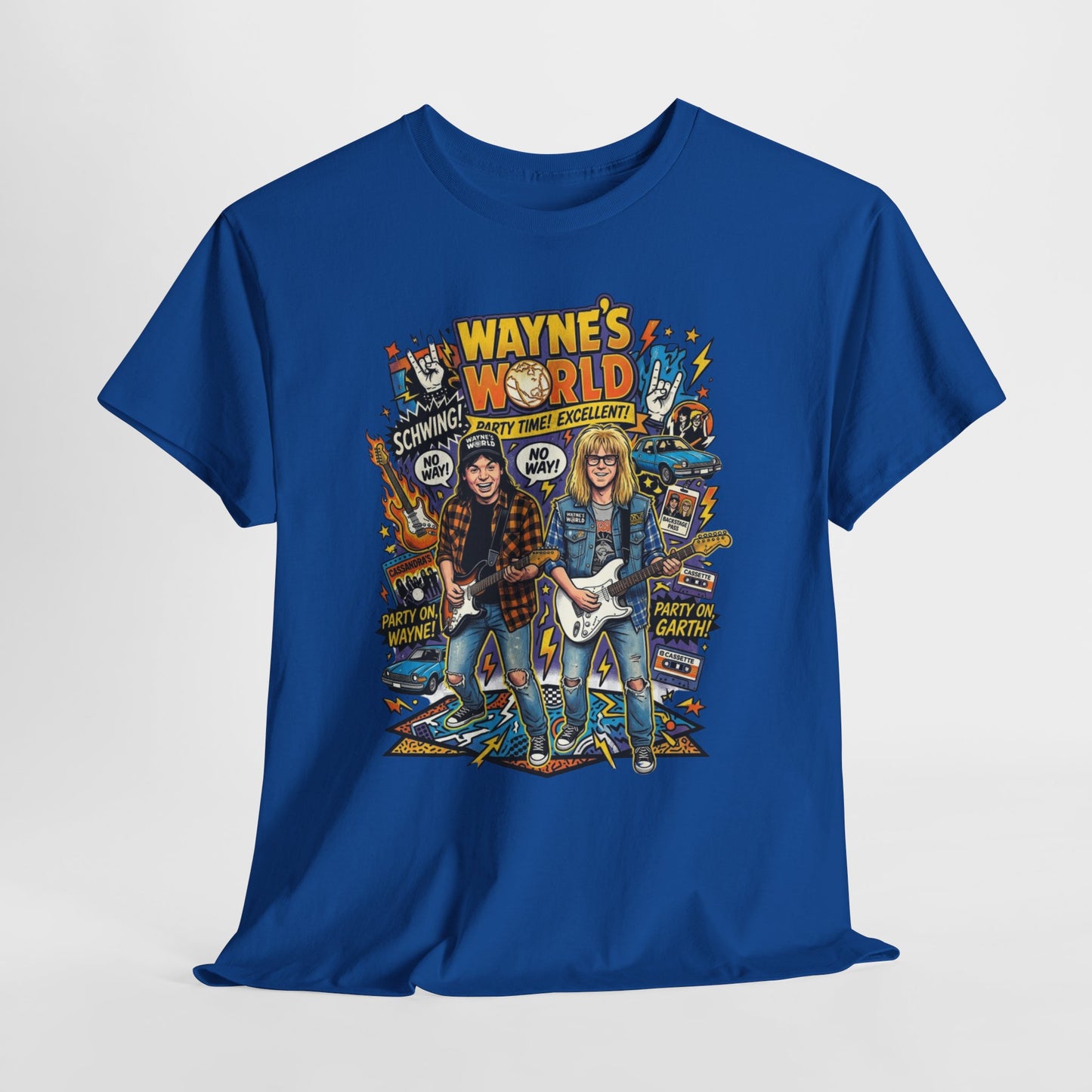 Wayne's World Retro Band Tee