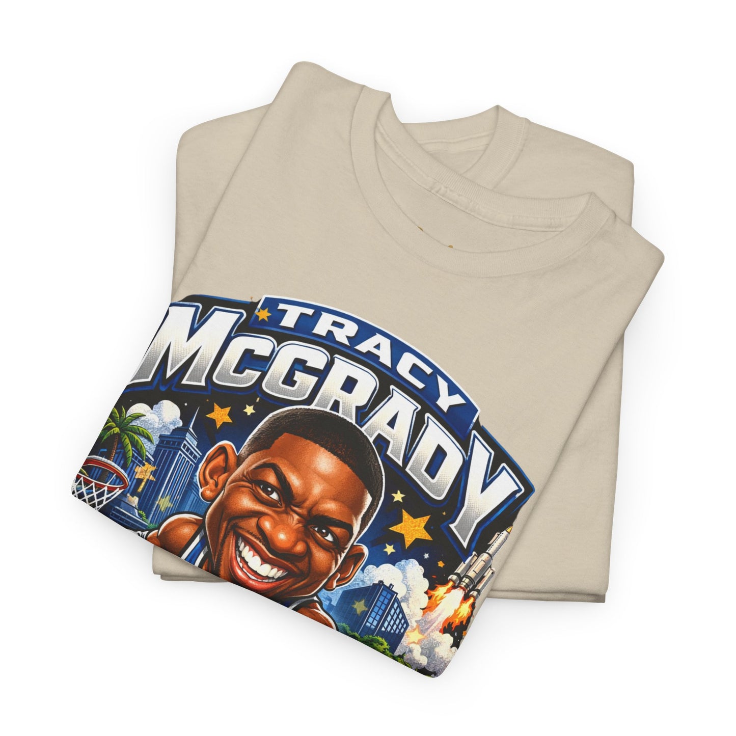 Tracy McGrady Orlando Magic Retro Basketball Tee