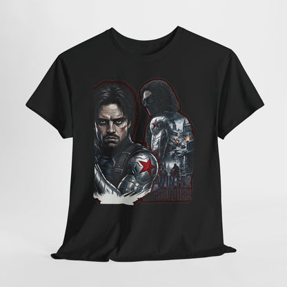 The Winter Soldier - Armored Vigilante Portrait T-Shirt