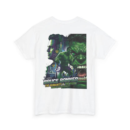 Hulk Graphic Tee — Bruce Banner Movie Poster Back Print