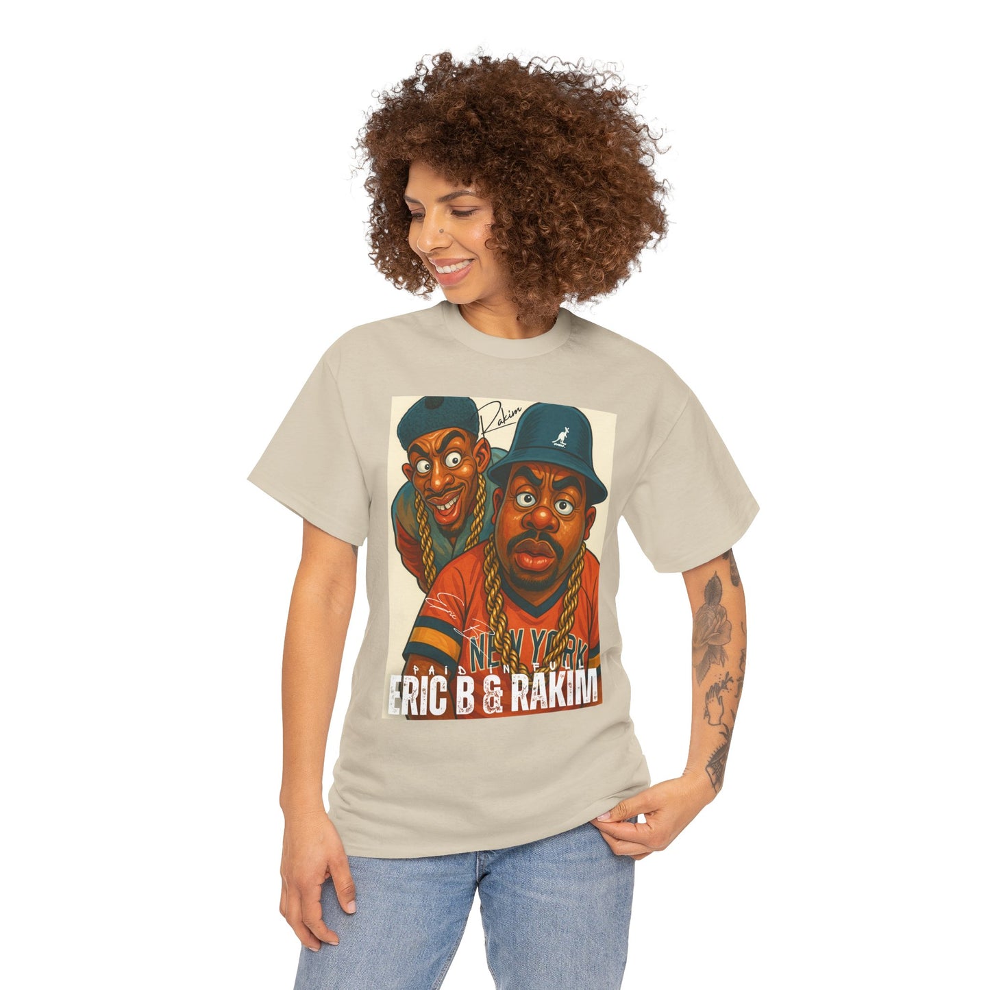 "Eric B and Rakim" Vintage Rap Duo Graphic Tee