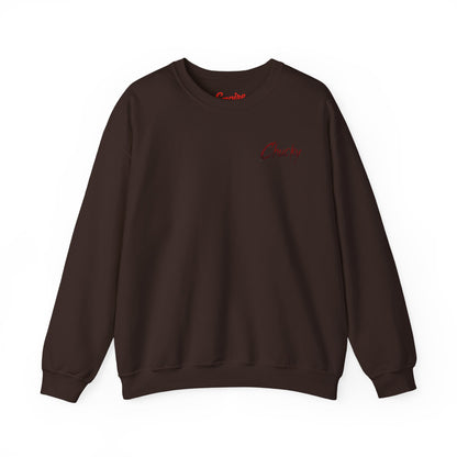 Chucky Horror Movie Graphic Crewneck Sweatshirt