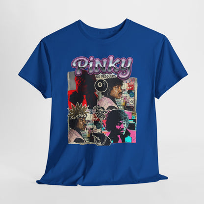 Pinky Retro Collage T-Shirt — Vintage Pop Art Movie Tee