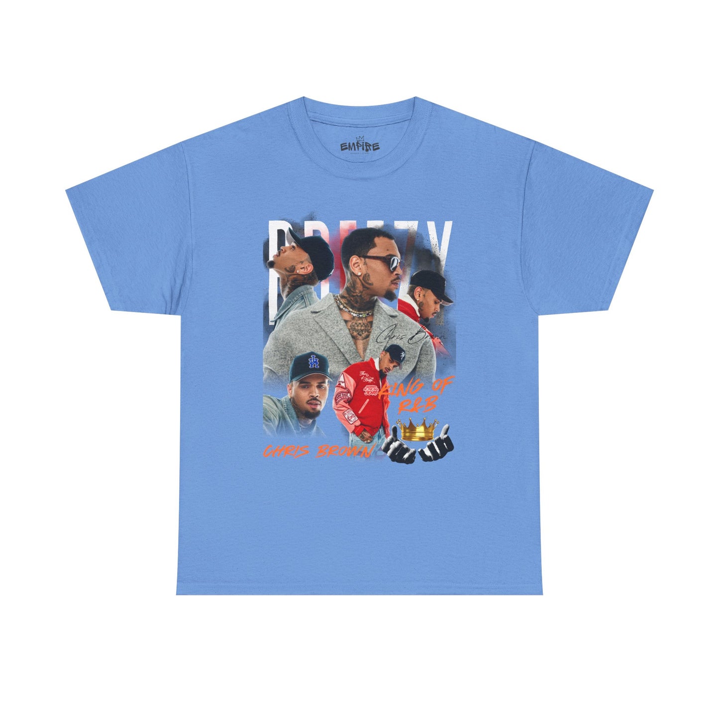 Chris Brown Tribute Unisex Heavy Cotton Tee - Celebrating R&B Style
