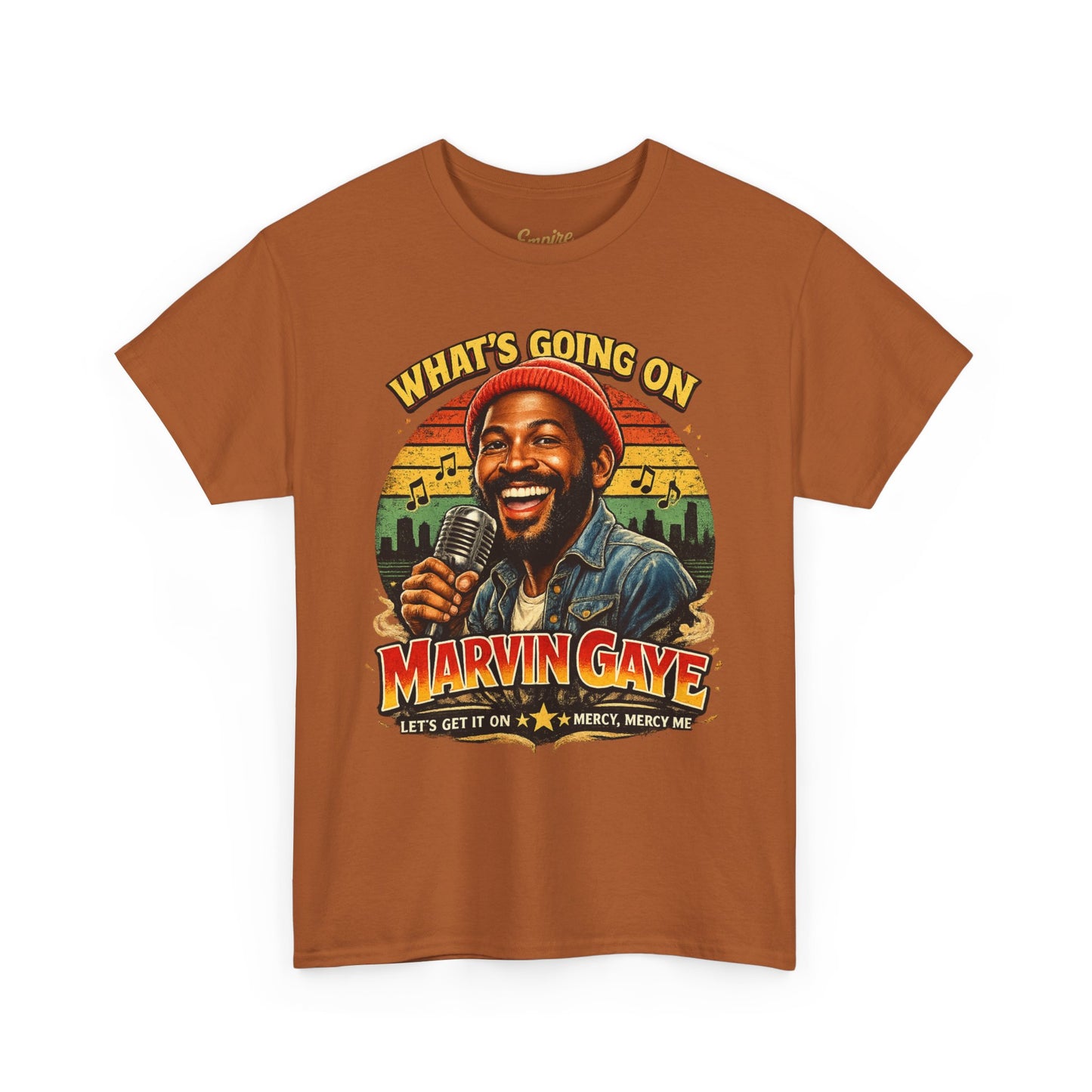 Marvin Gaye Tribute Tee, Vintage Music T-Shirt, Unisex Cotton Tee, Retro Style Shirt, Gift for Music Lovers, Perfect for Concerts