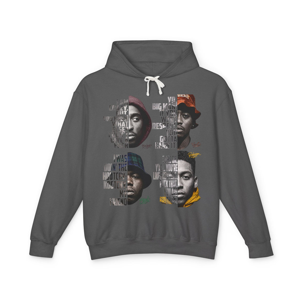 Wrecking Crew "Juice" Movie Legends Graphic Hoodie — Vintage 90s Portraits