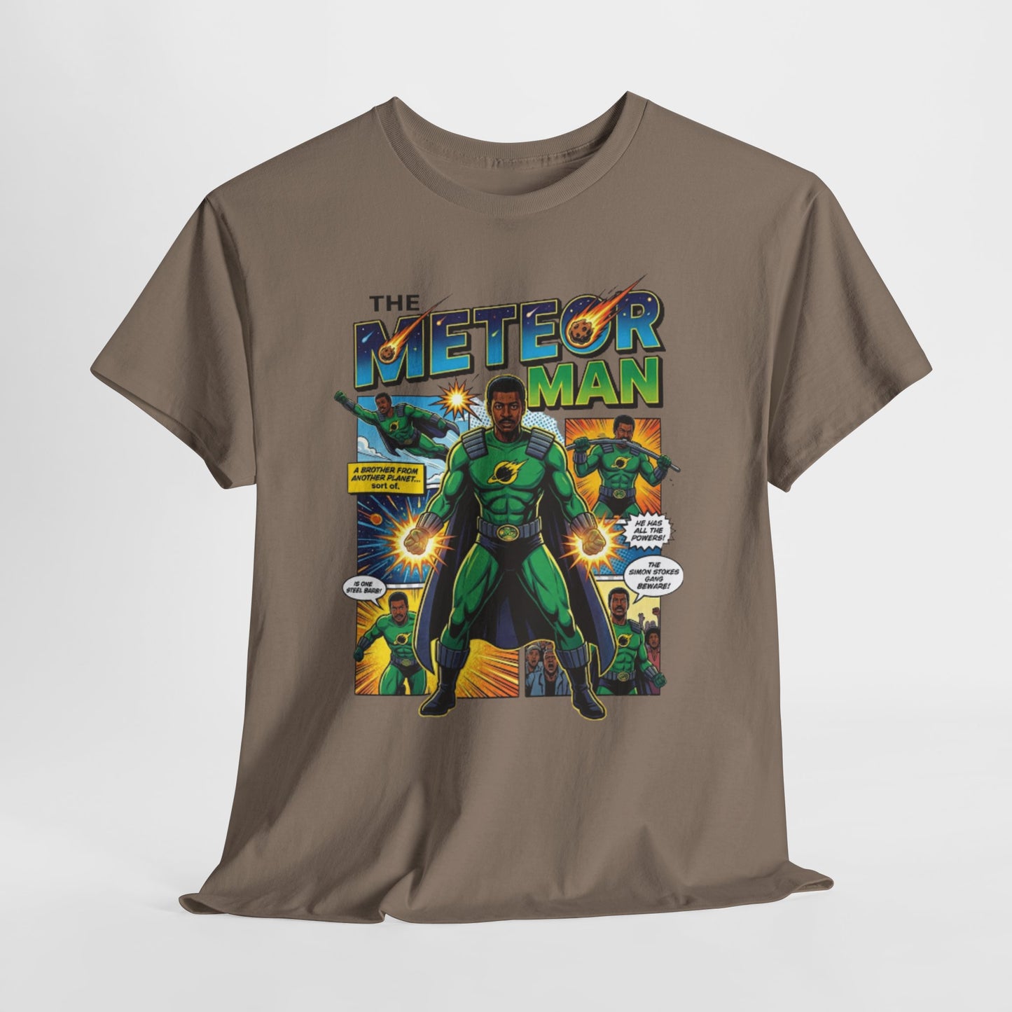 Meteor Man - Superhero Graphic Tee for Comic Fans