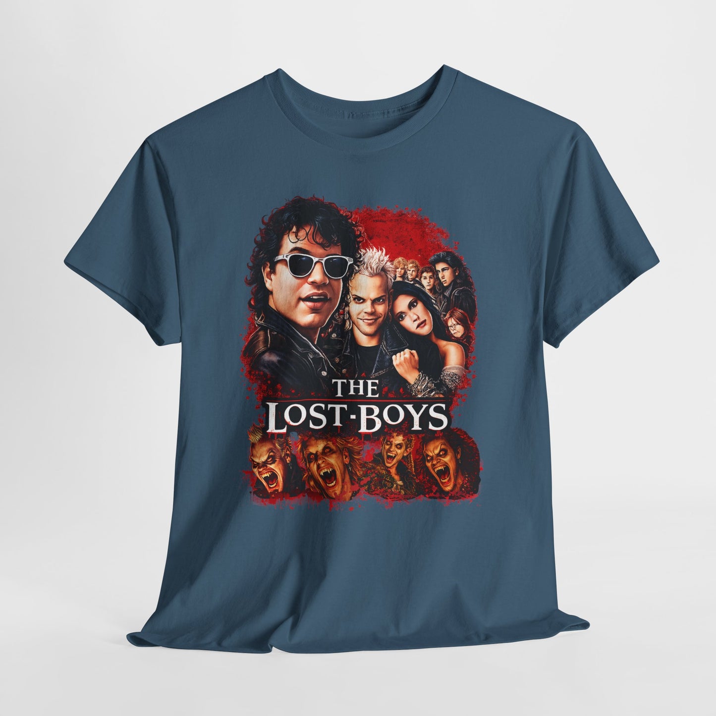 The Lost Boys Movie Poster Tee — Retro 80s Vampire Graphic T-Shirt
