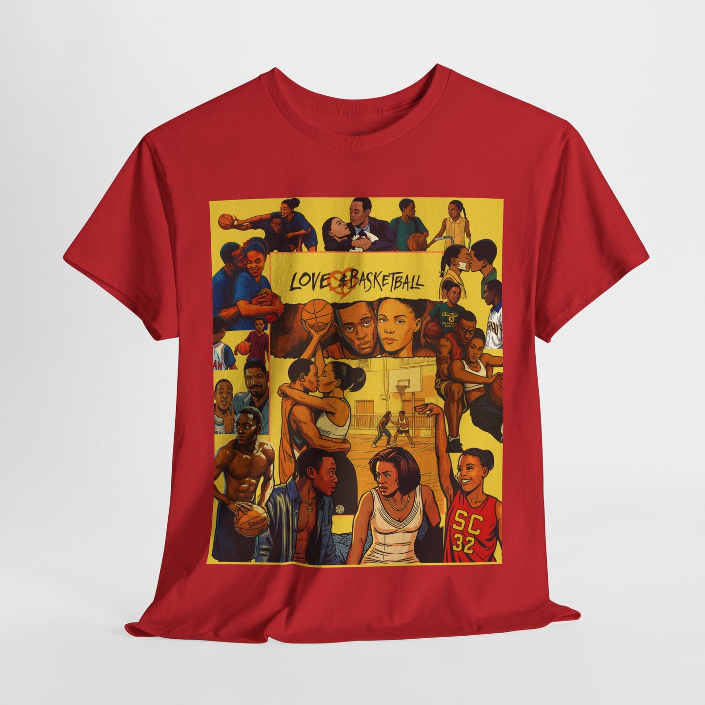 Love & Basketball Tee - Unique Graphic Shirt