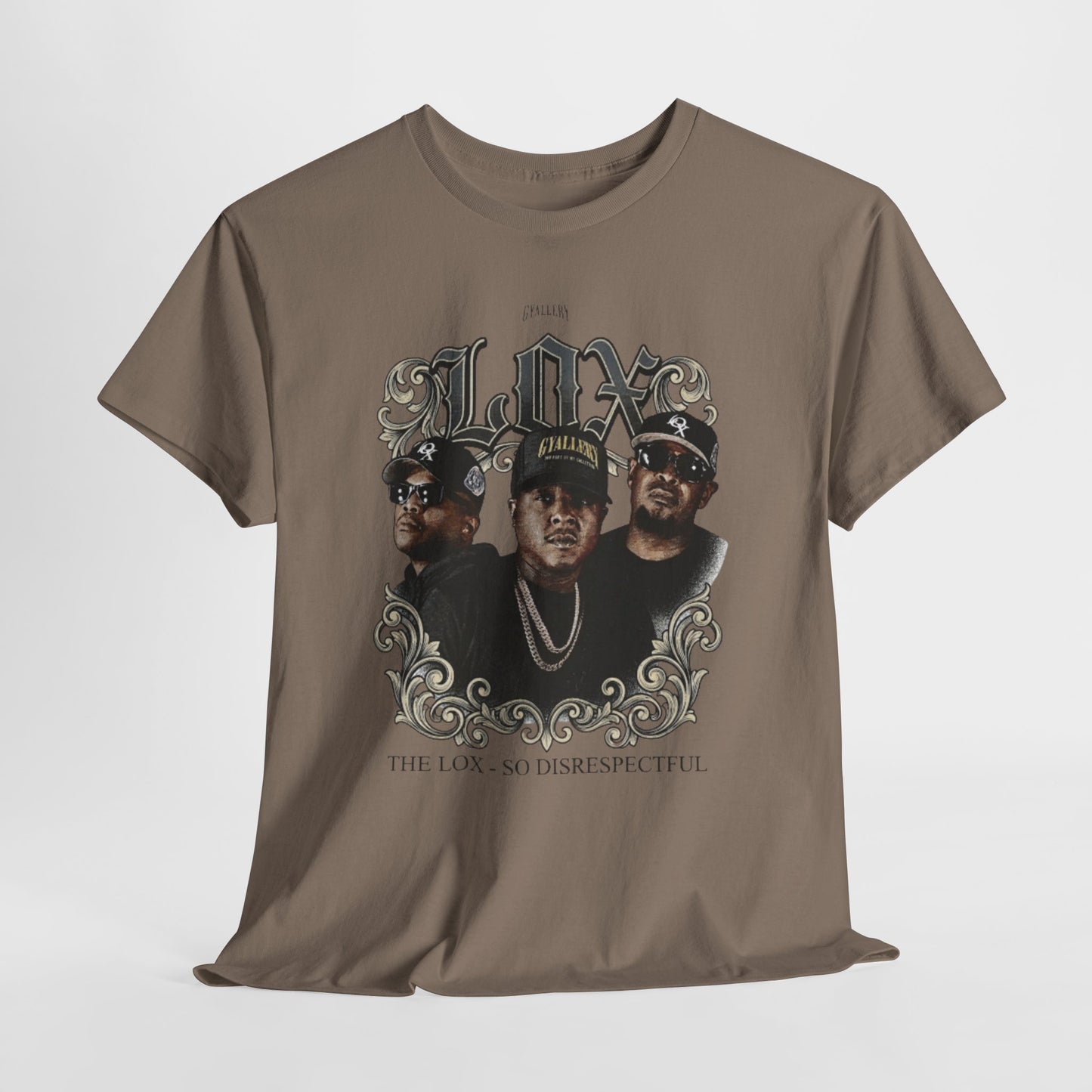 The Lox Graphic Tee Vintage Hip-Hop Portrait T-Shirt