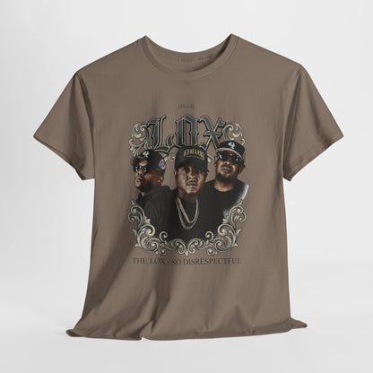 The Lox Graphic Tee Vintage Hip-Hop Portrait T-Shirt