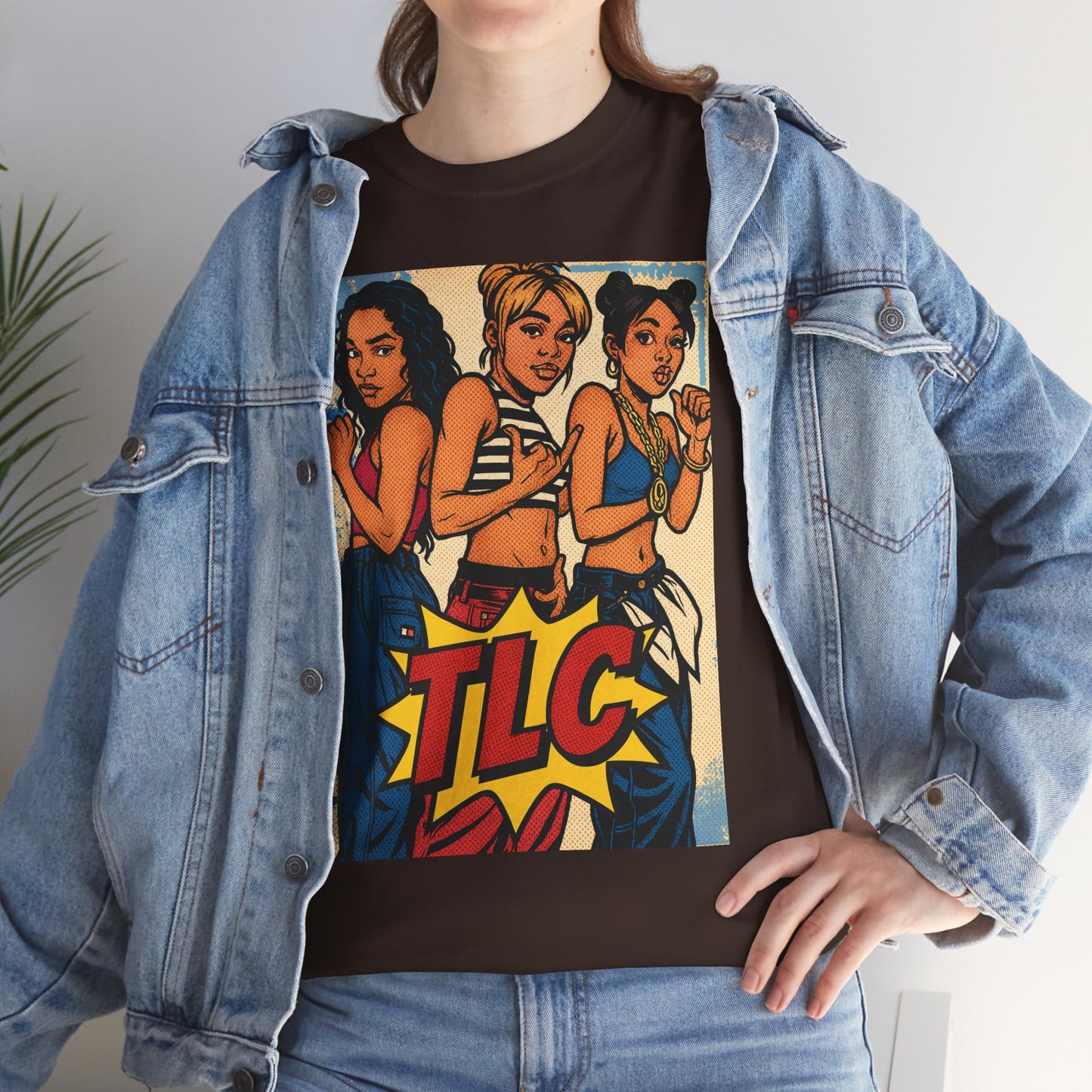 TLC Inspired Retro Graphic Shirt, 90s Nostalgia T-Shirt