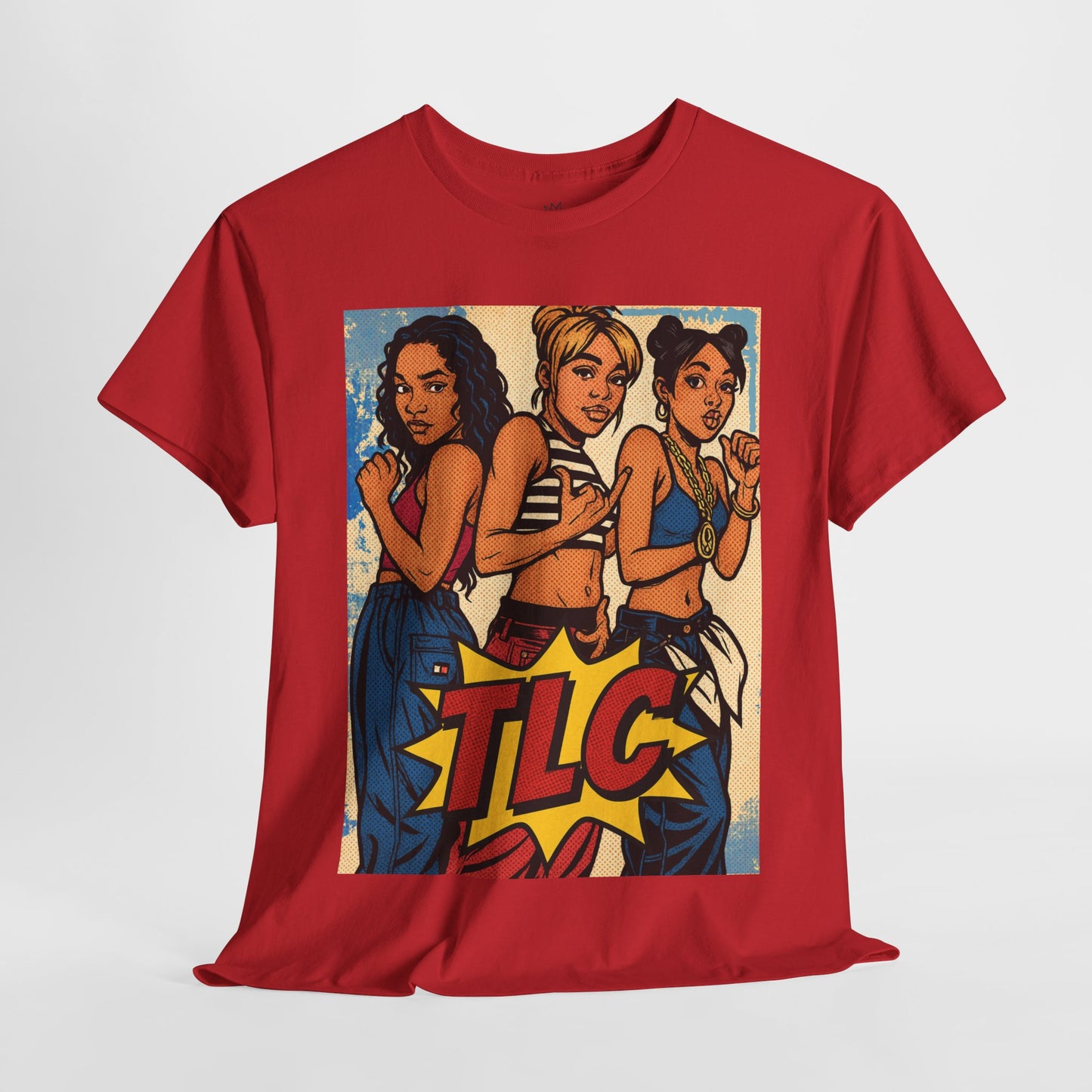 TLC Inspired Retro Graphic Shirt, 90s Nostalgia T-Shirt