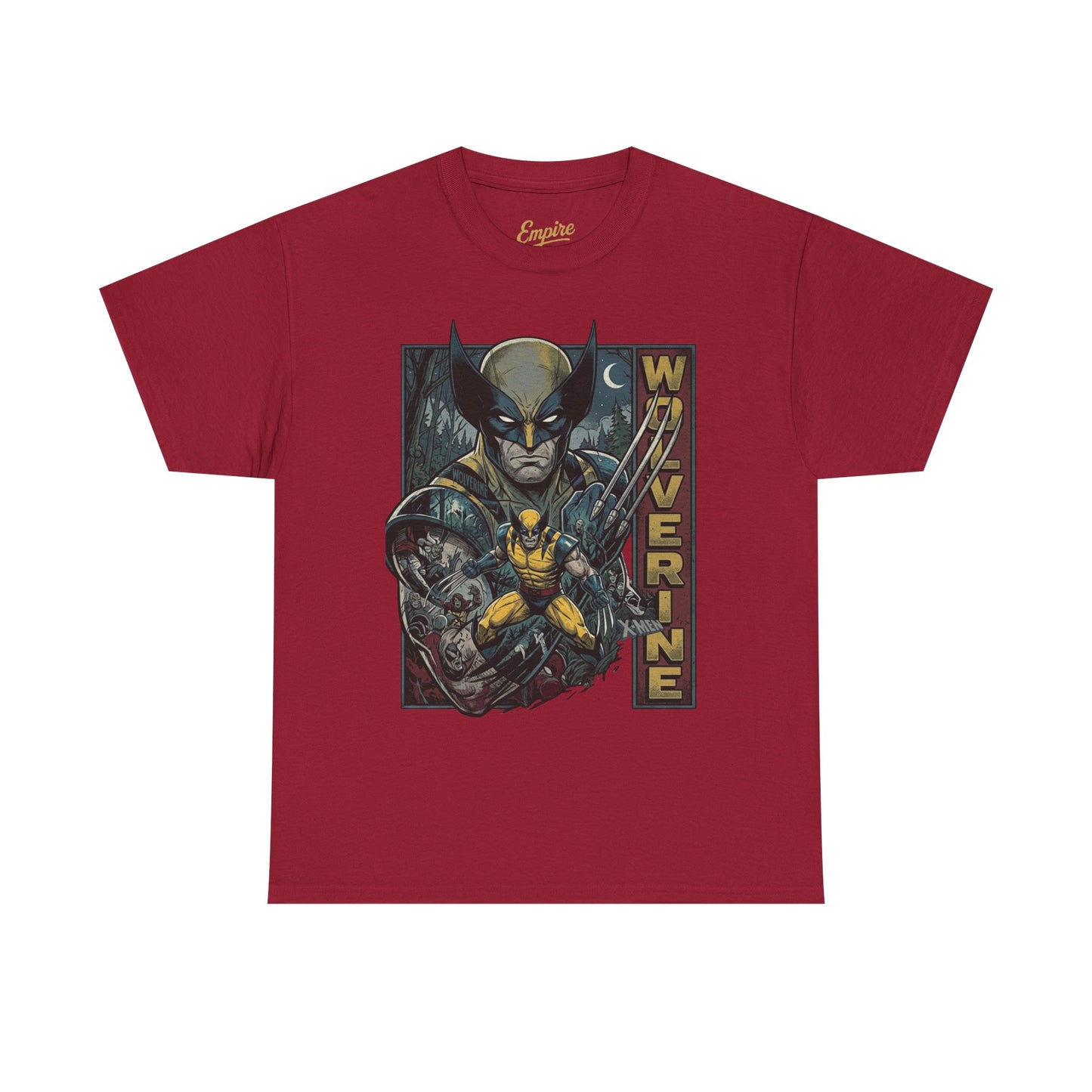 Wolverine Retro Comic Art T-Shirt