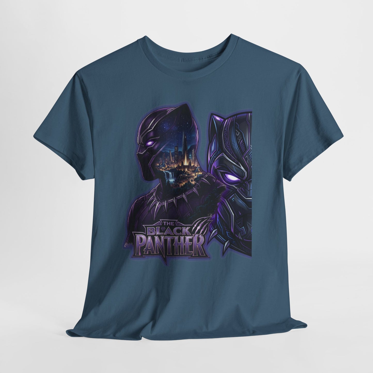 Black Panther Graphic Tee — Marvel-Inspired Heroes Shirt