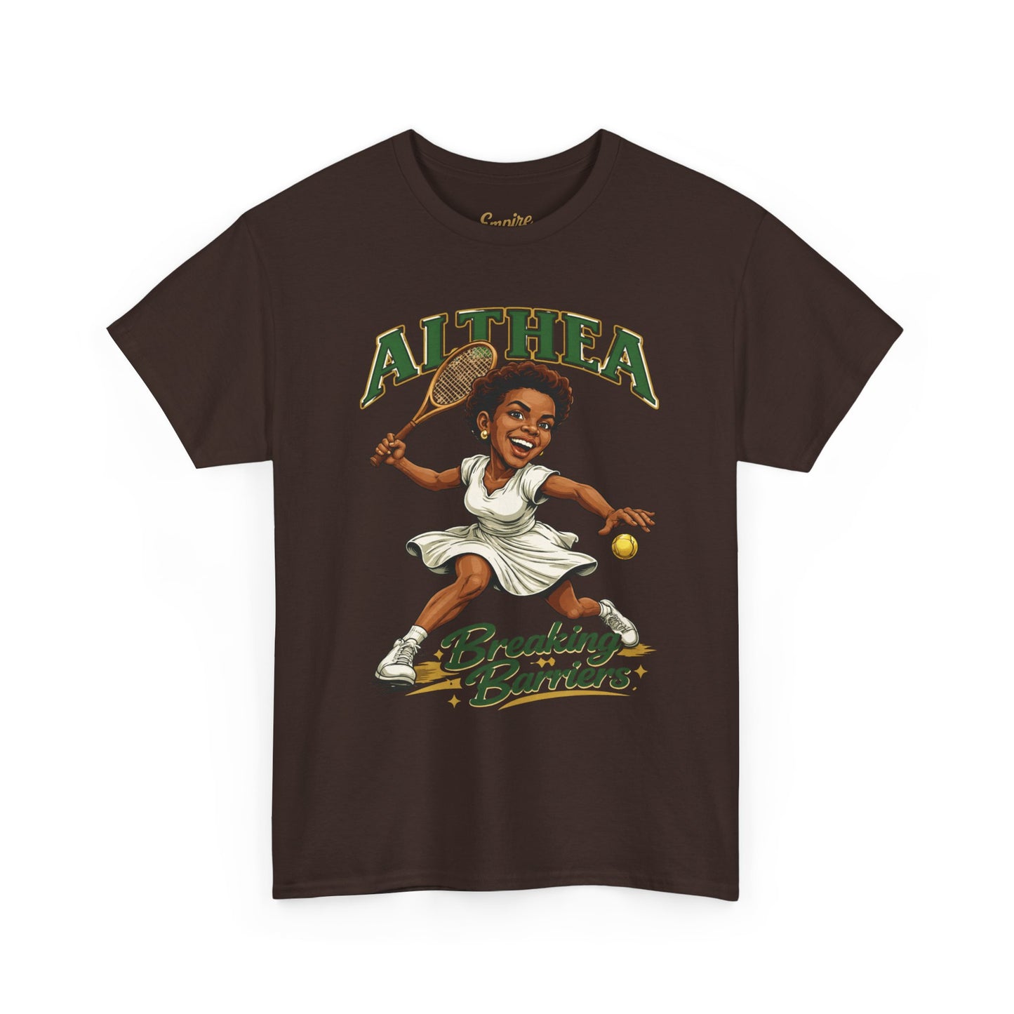 Althea Gibson 'Breaking Barriers' Tennis T-Shirt — Vintage Grand Slam Champion Tribute