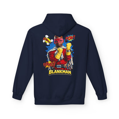 Blankman Inspired Graphic Midweight Softstyle Fleece Hoodie