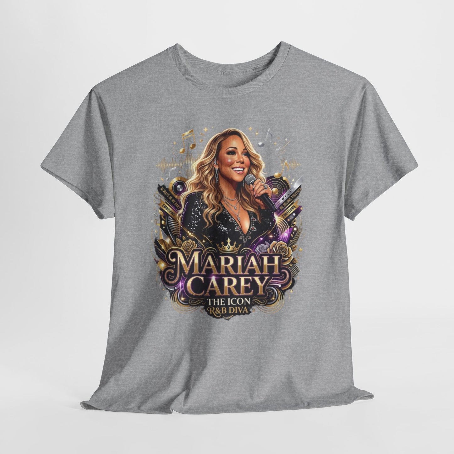 Mariah Carey Tribute T-Shirt — "The Icon, The Diva" Graphic Tee