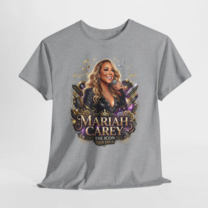 Mariah Carey Tribute T-Shirt — "The Icon, The Diva" Graphic Tee