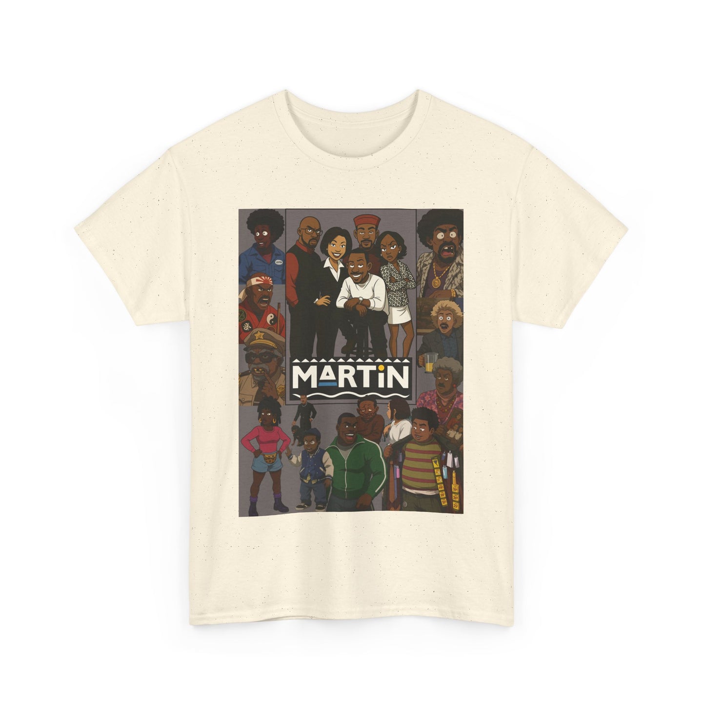 Vintage Martin T-Shirt - Unisex Heavy Cotton Tee for Nostalgic Fans