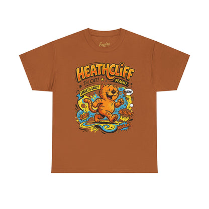 Heathcliff Retro Cat T-Shirt — Vintage Cartoon Graphic Tee
