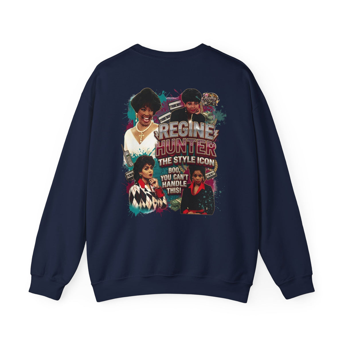 Regine Hunter Tribute Sweatshirt - "The Style Icon" Retro Graphic Crewneck