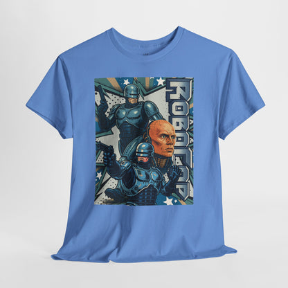 Retro 'Robocop' Tribute - Unisex Heavy Cotton Tee