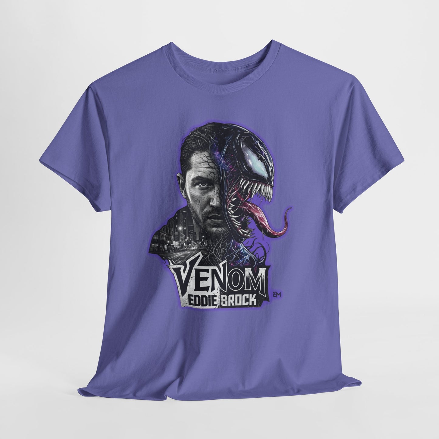 Venom Eddie Brock Graphic Tee — Antihero Comic Movie Fan Shirt