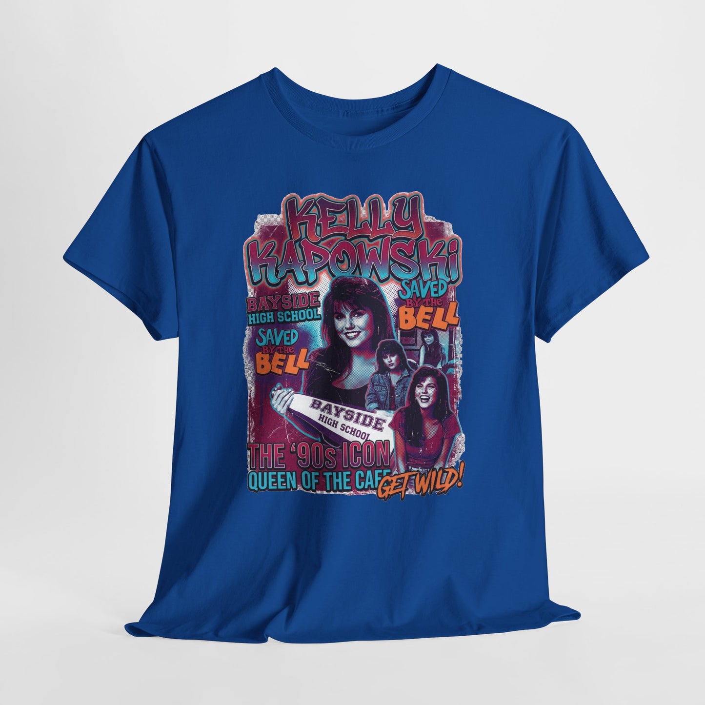 Retro ‘Saved by the Bell’ Kelly Kapowski Graphic Tee — Vintage 90s TV School Spirit T-Shirt