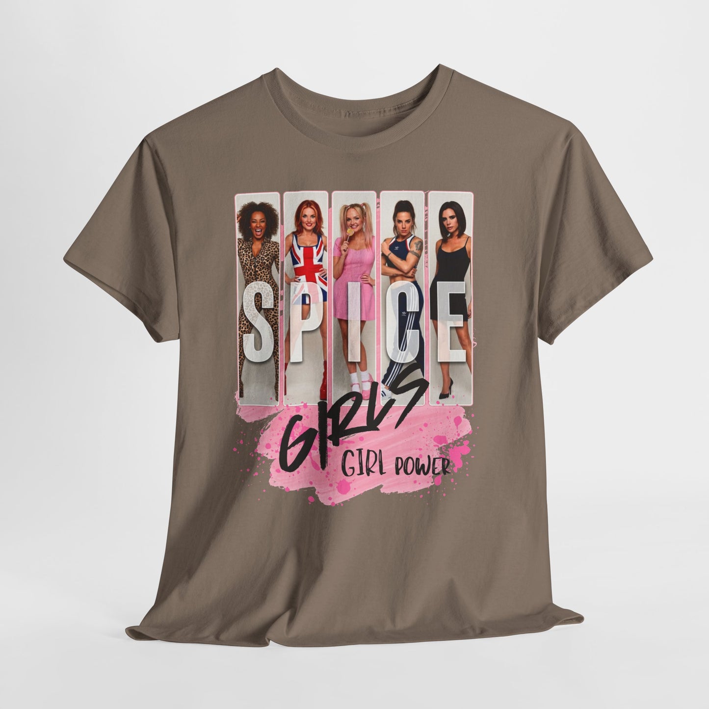 "Girl Power" Photo Tee - 90s Pop Band Vintage Graphic T-Shirt