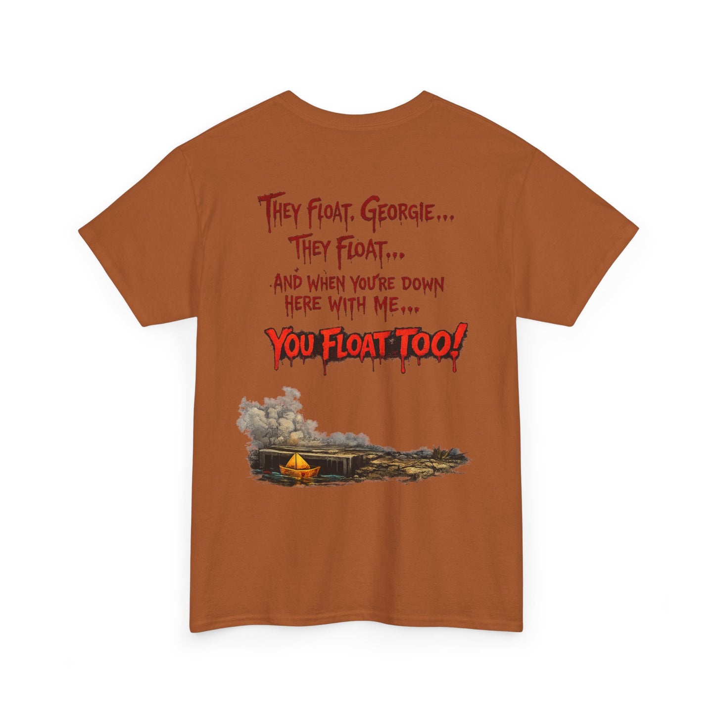 Krustywise "You’ll Float Too" Horror Tee