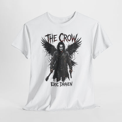 The Crow Eric Draven Graphic Tee - Gothic Rock Movie Tribute Shirt