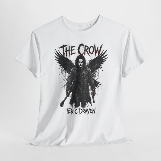 The Crow Eric Draven Graphic Tee - Gothic Rock Movie Tribute Shirt
