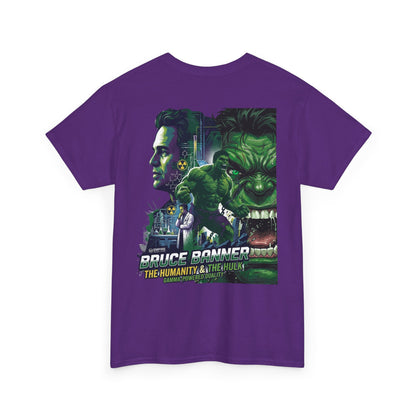 Hulk Graphic Tee — Bruce Banner Movie Poster Back Print