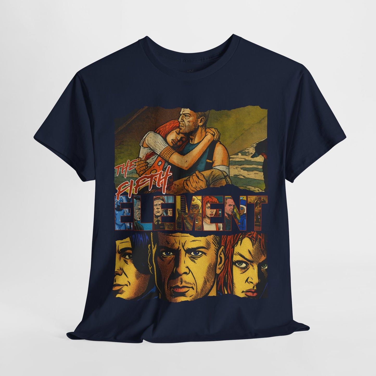 The 5th Element Design, Casual Wear for Music Lovers, Stylish Gift for Friends, Perfect for Festivals, Unisex Summer Shirt