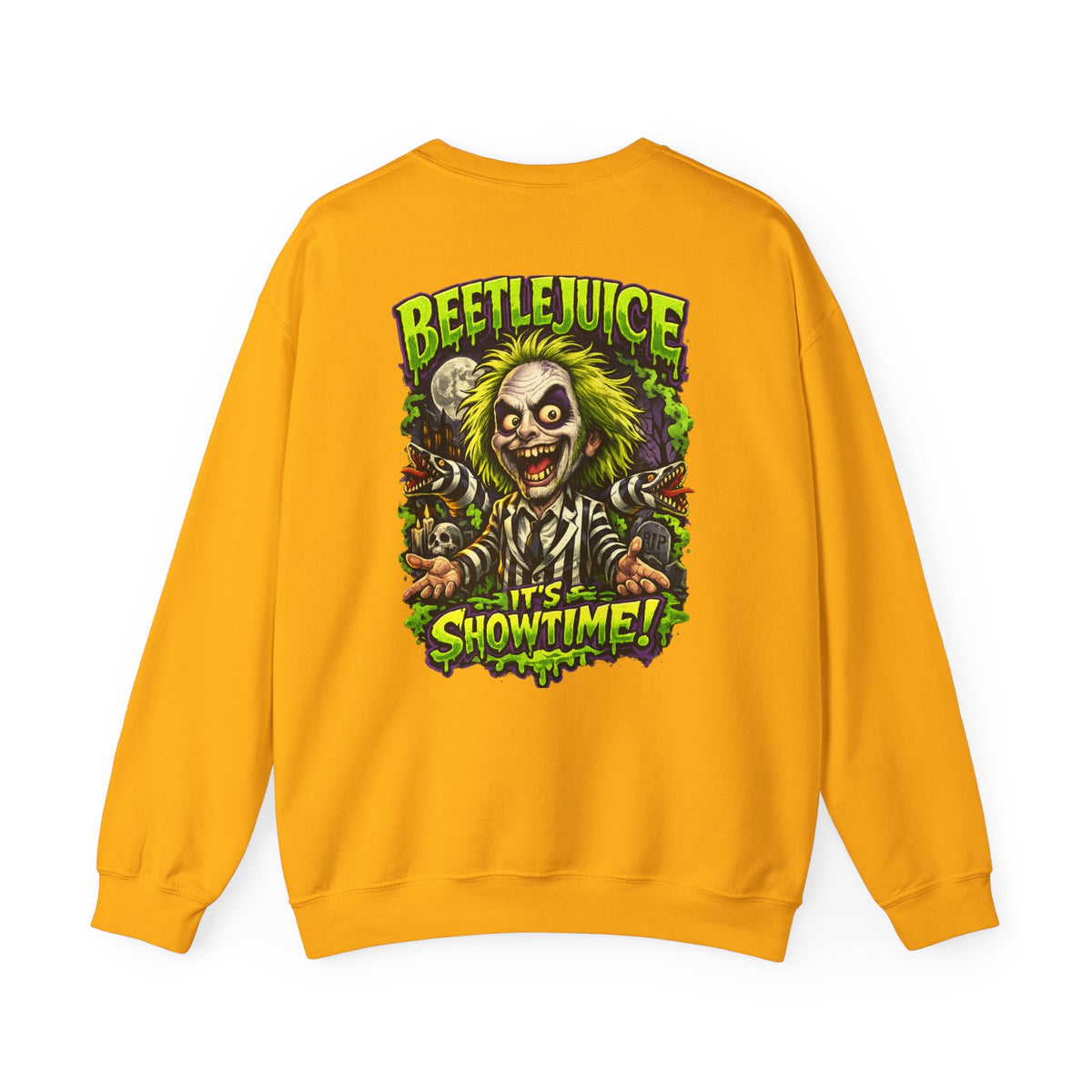Beetlejuice "It's Showtime" Crewneck Sweatshirt