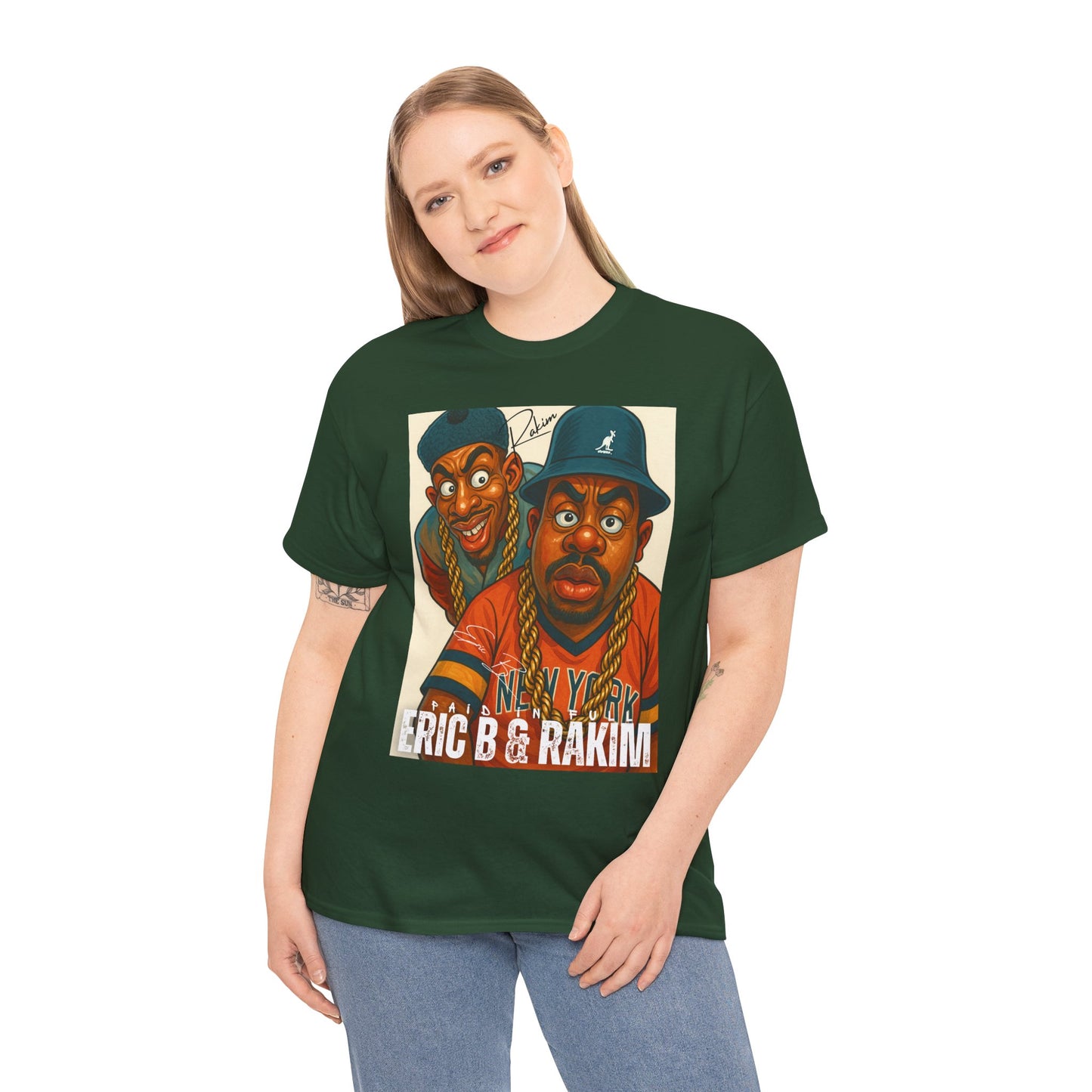 "Eric B and Rakim" Vintage Rap Duo Graphic Tee