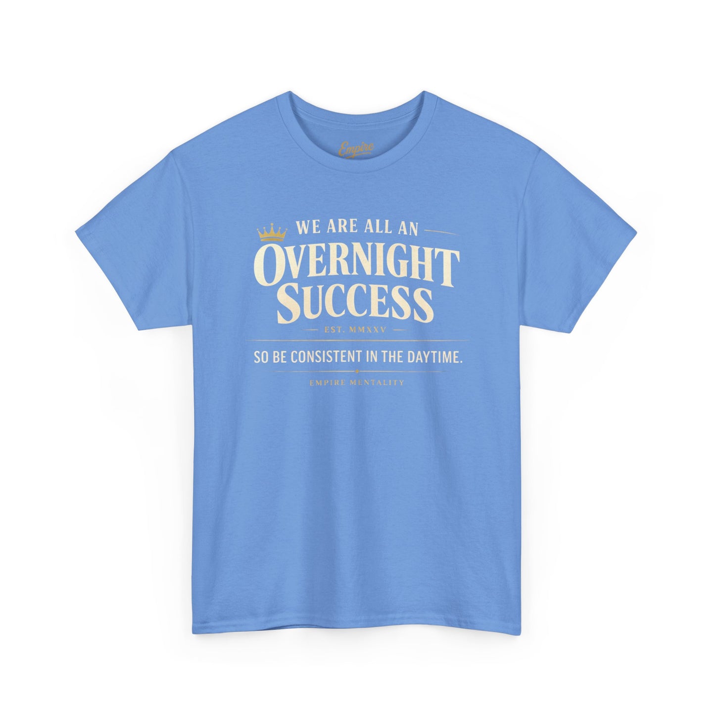 Christian Graphic Tee — “Overnight Success” Inspirational Faith T-Shirt