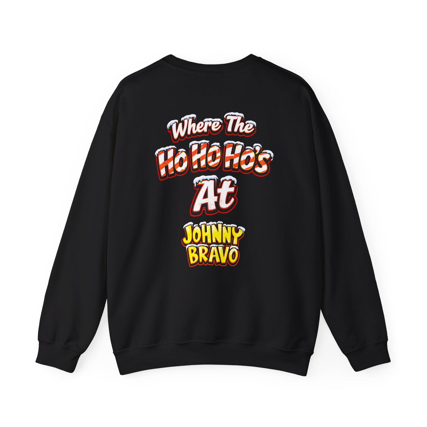Johnny B 'Sleighin' Hearts' Crewneck Sweatshirt — Where the Ho-Ho-Ho's At