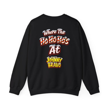 Johnny B 'Sleighin' Hearts' Crewneck Sweatshirt — Where the Ho-Ho-Ho's At