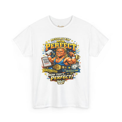 Retro Wrestling 'Mr. Perfect' Graphic Tee — Vintage WWF Wrestling Shirt