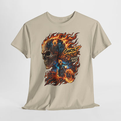Ghost Rider Flame Skull T-Shirt