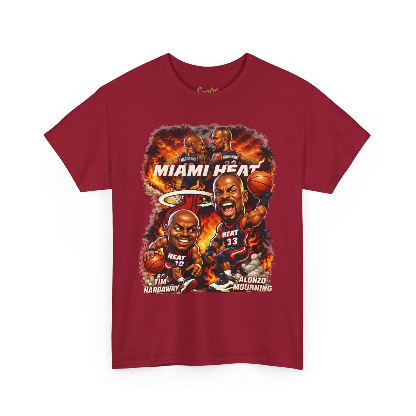 Miami Heat Retro Players Graphic Tee — Vintage Basketball Fan Shirt