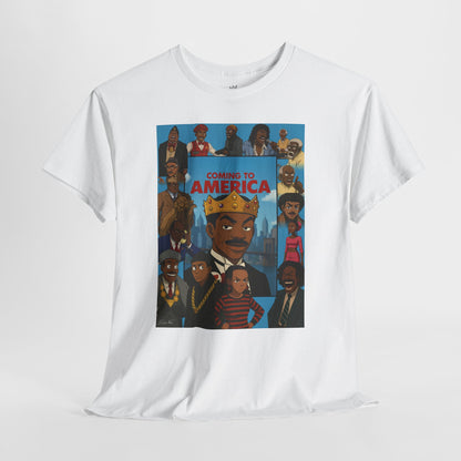 Unisex Heavy Cotton Tee - "Coming to America" Movie Tribute Shirt